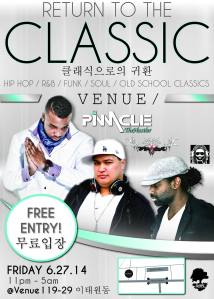 DJ Blaze, Venue, Old Skool Hip Hop